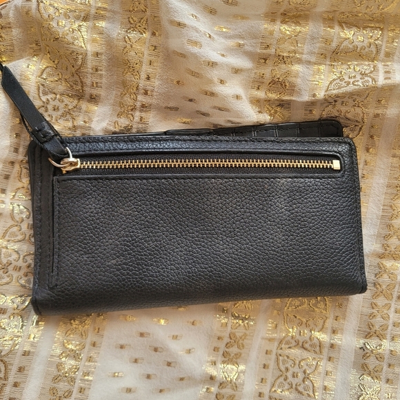 Kate Spade Black Studded Women's Wallet - Picture 2 of 8